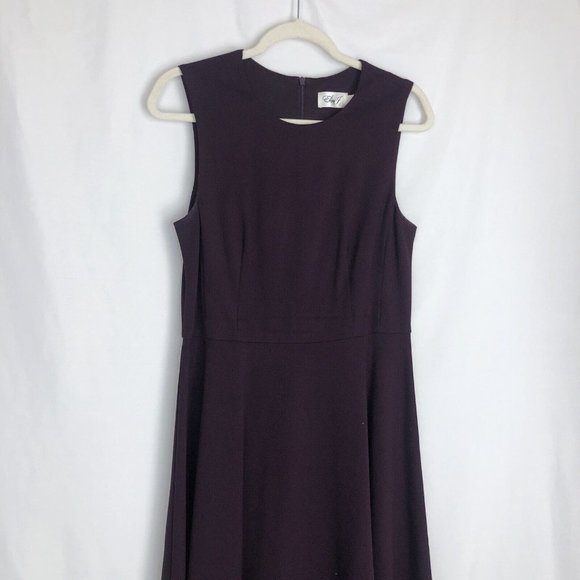 Eliza J Purple and Pink Midi Dress - Picture 3 of 8